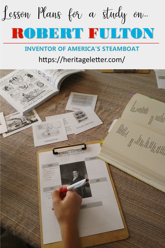 Robert Fulton Lesson Plans