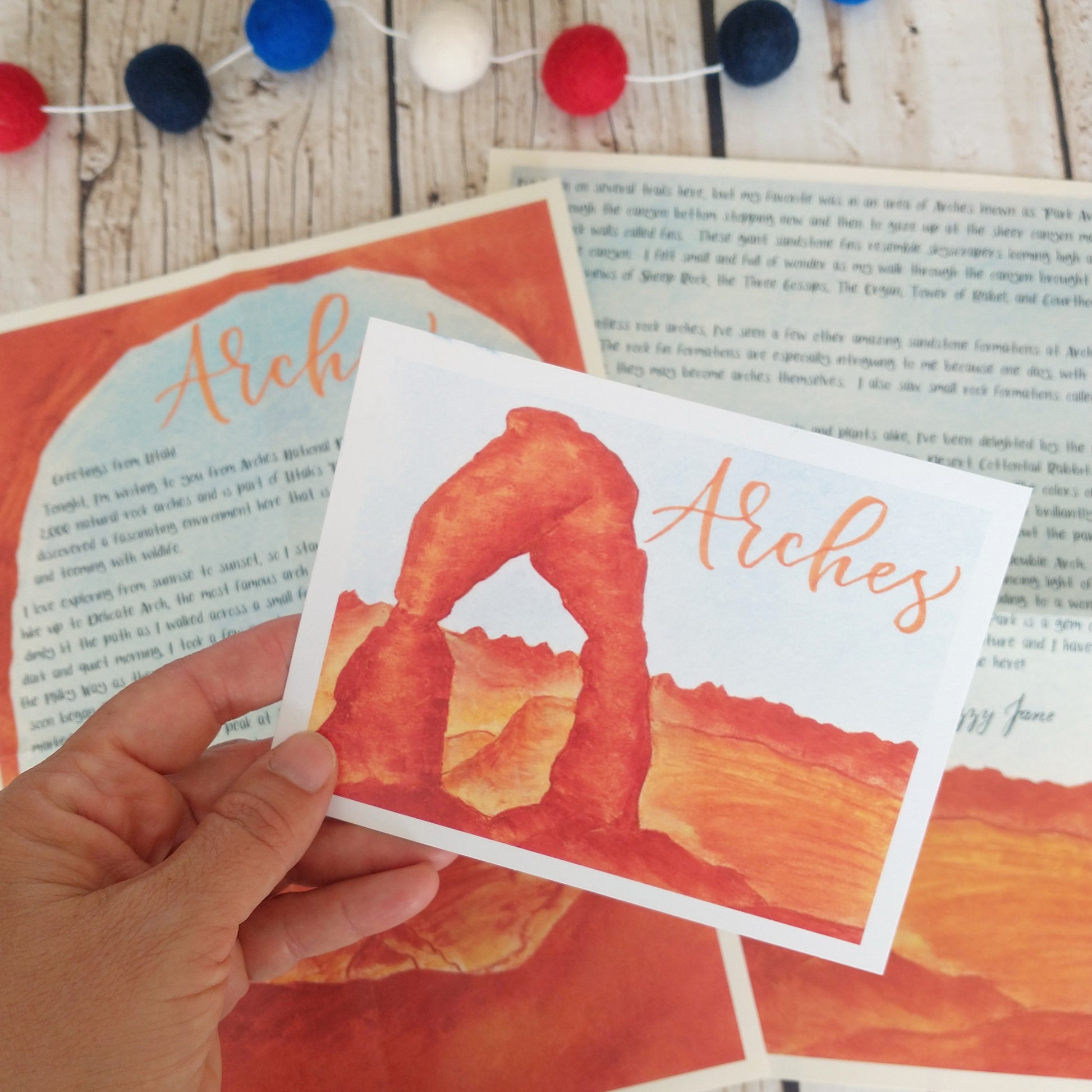 Arches National Park Postcard
