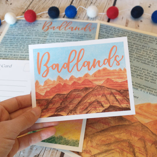 Badlands National Park Postcard