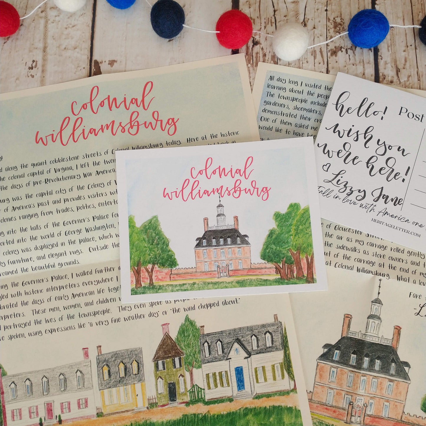 Colonial Williamsburg Letter