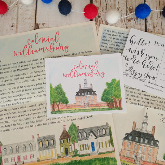 Colonial Williamsburg Letter
