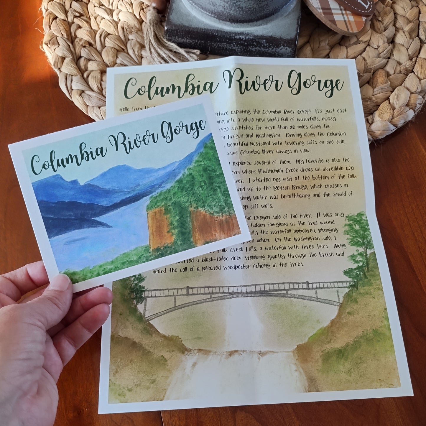 Columbia River Gorge Adventure Letter