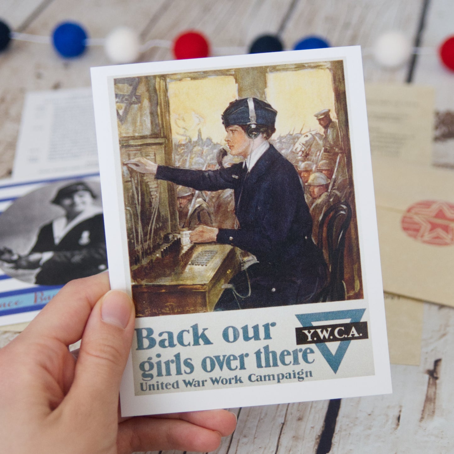 Grace Banker Artifact Card Historical Print