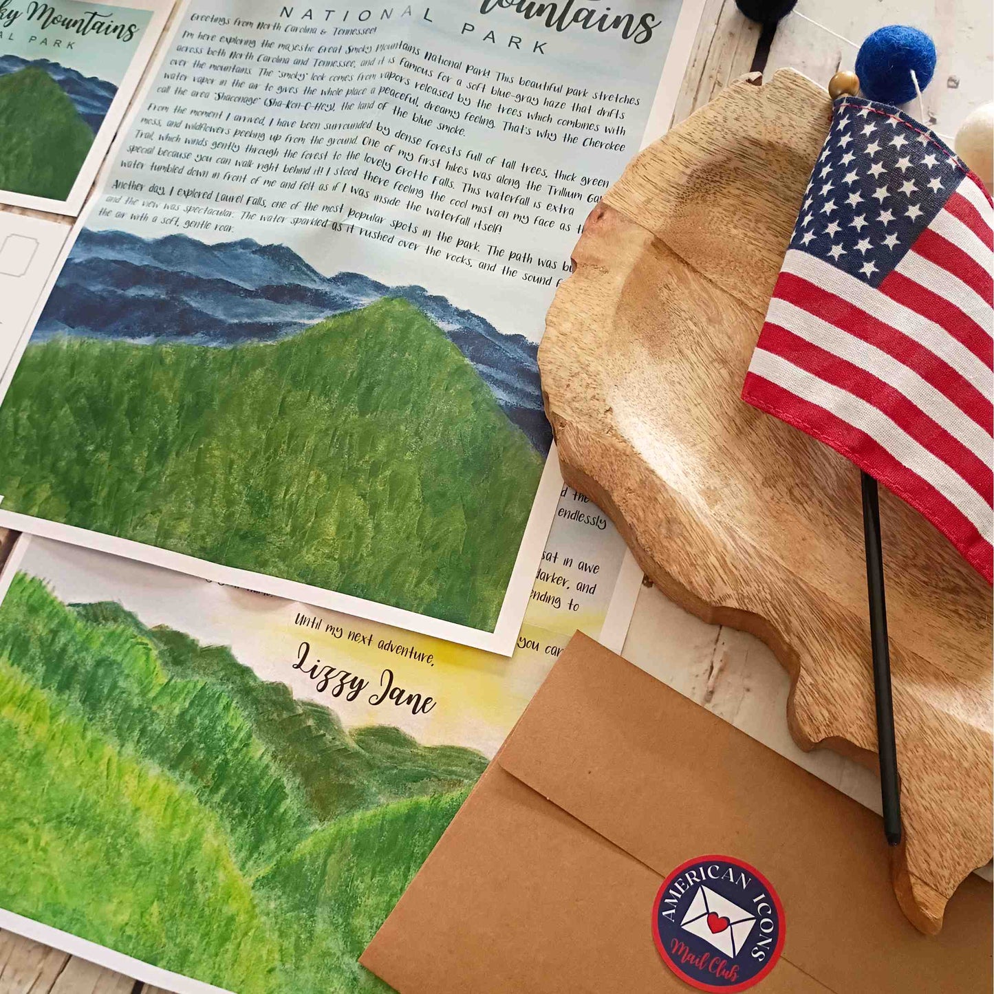 Great Smoky Mountains National Park Adventure Letter