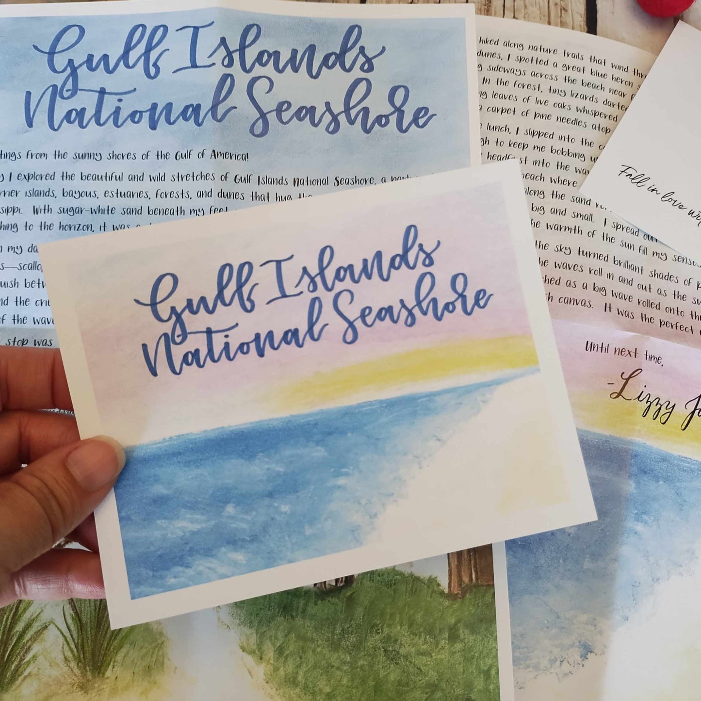 Gulf Islands National Seashore Adventure Letter