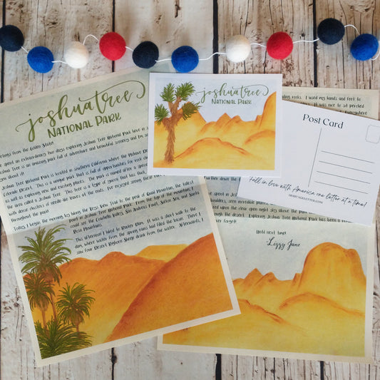 Joshua Tree Letter