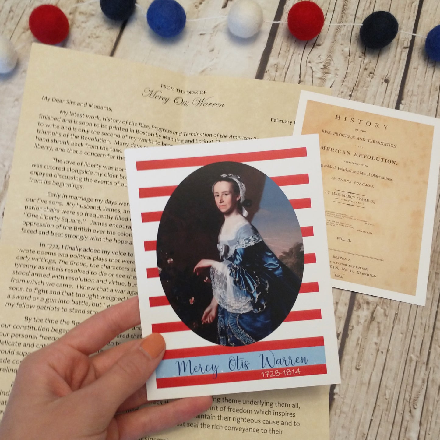 Mercy Otis Warren Letter
