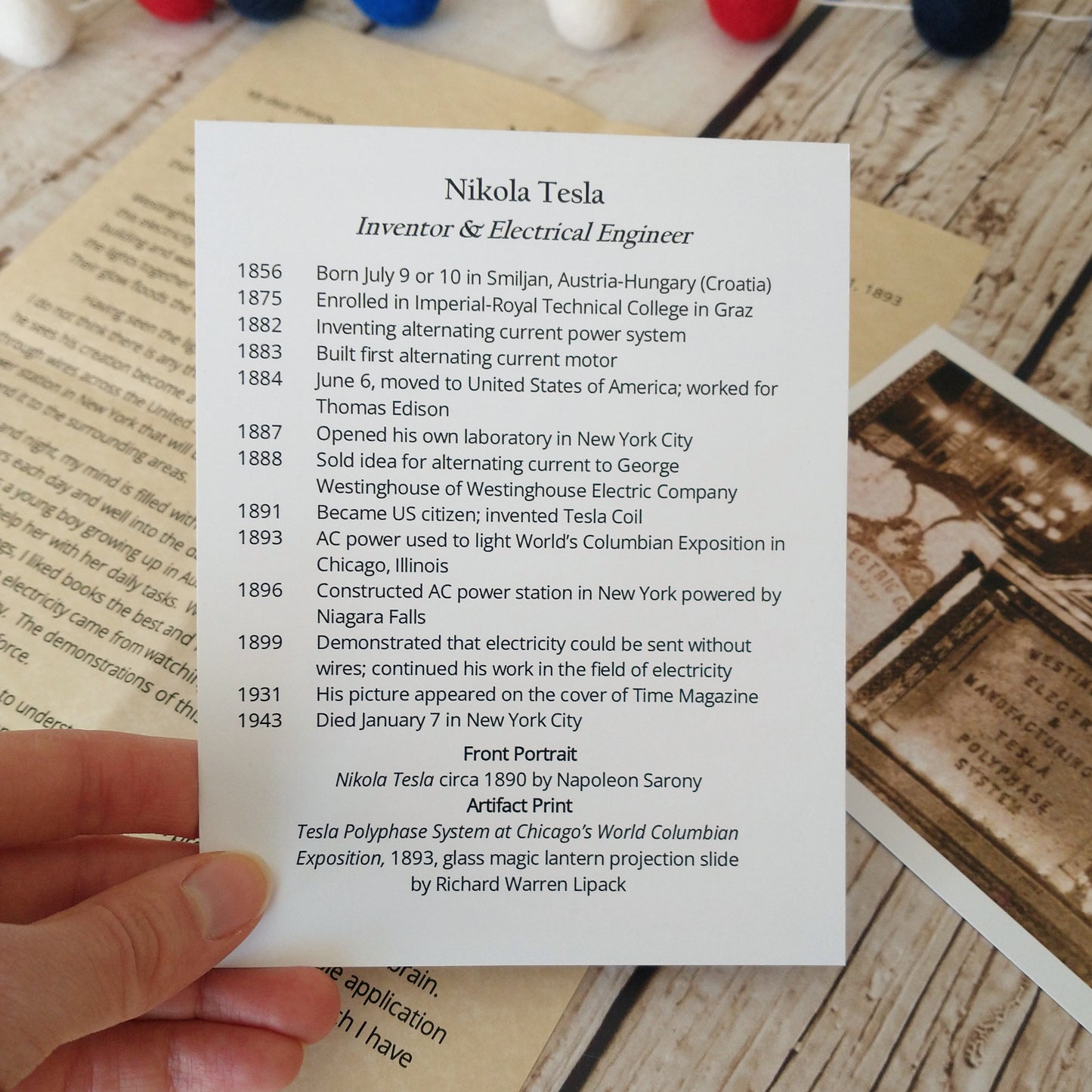 Nikola Tesla Elementary Lesson Plan