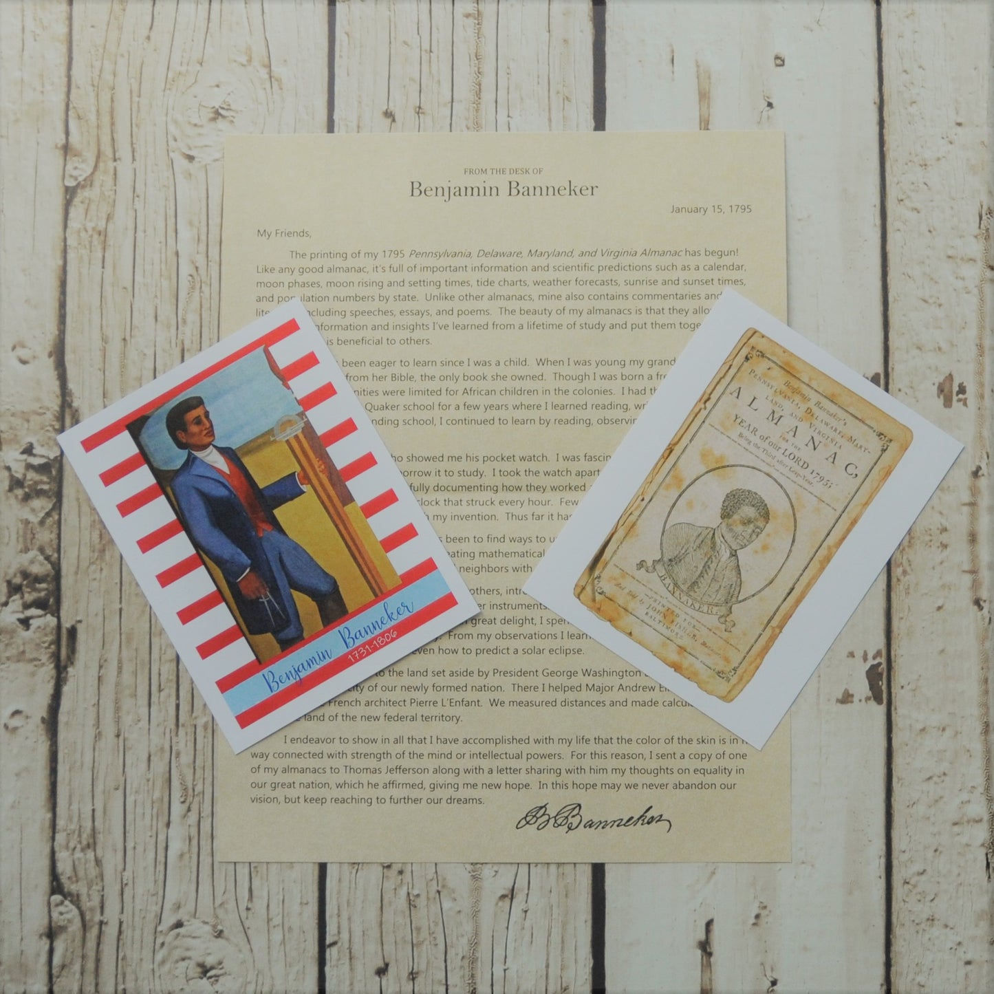 Benjamin Banneker Heritage Letter
