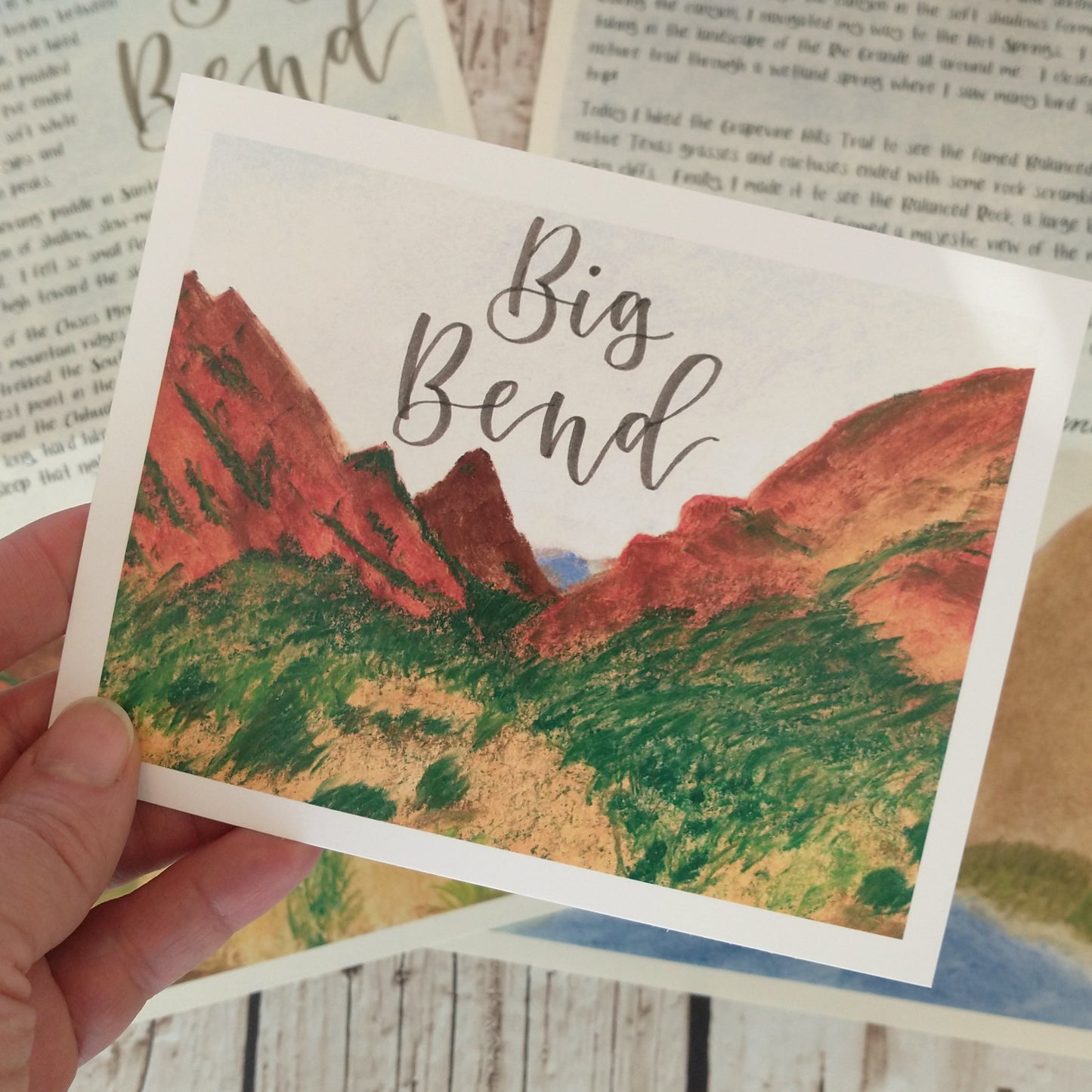 Big Bend Postcard