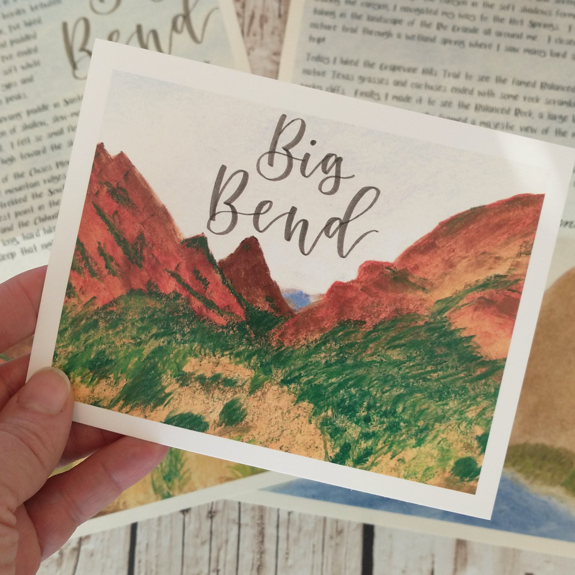 Big Bend Postcard