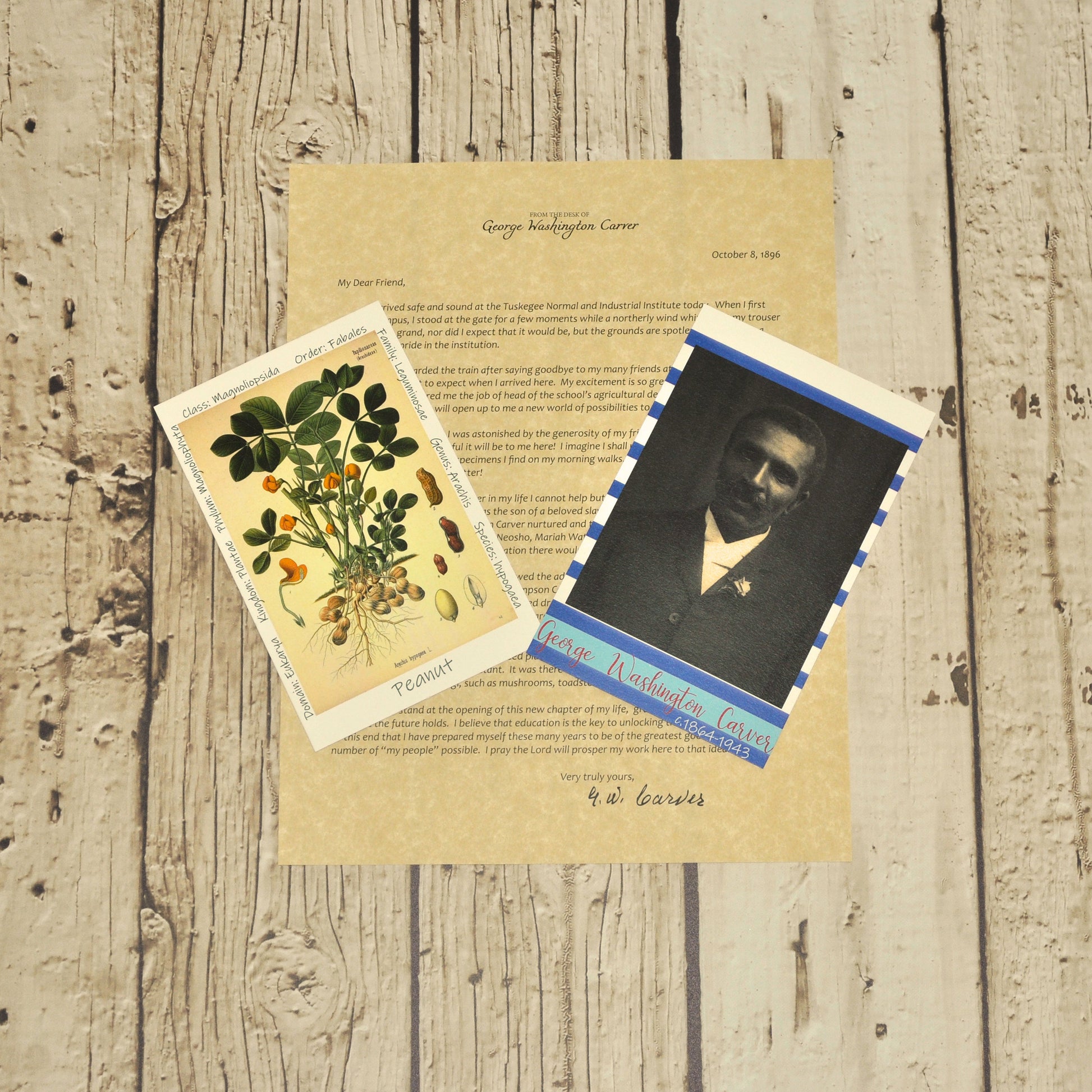 George Washington Carver Heritage Letter