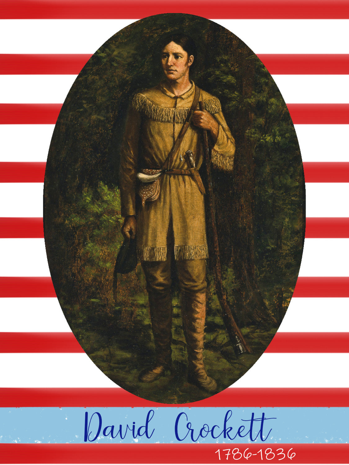 Davy Crockett Photo Card