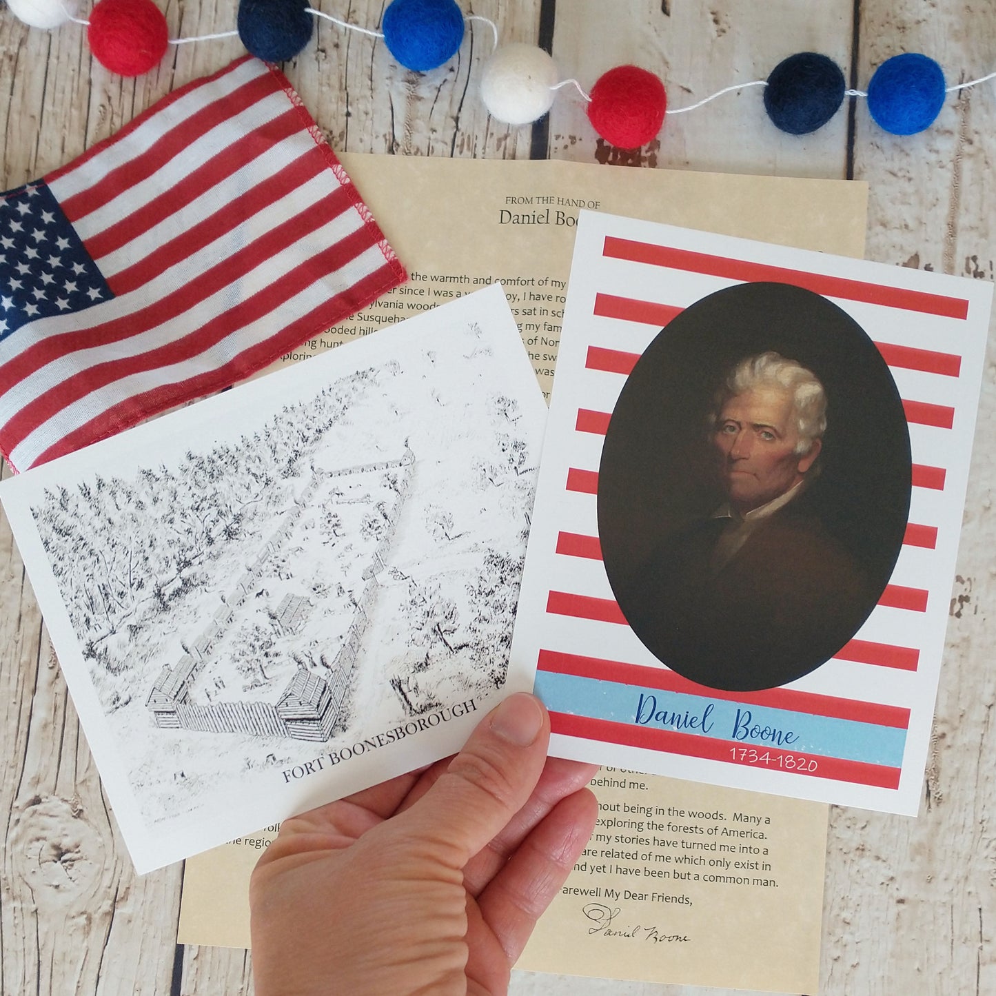 American Frontiersman Daniel Boone