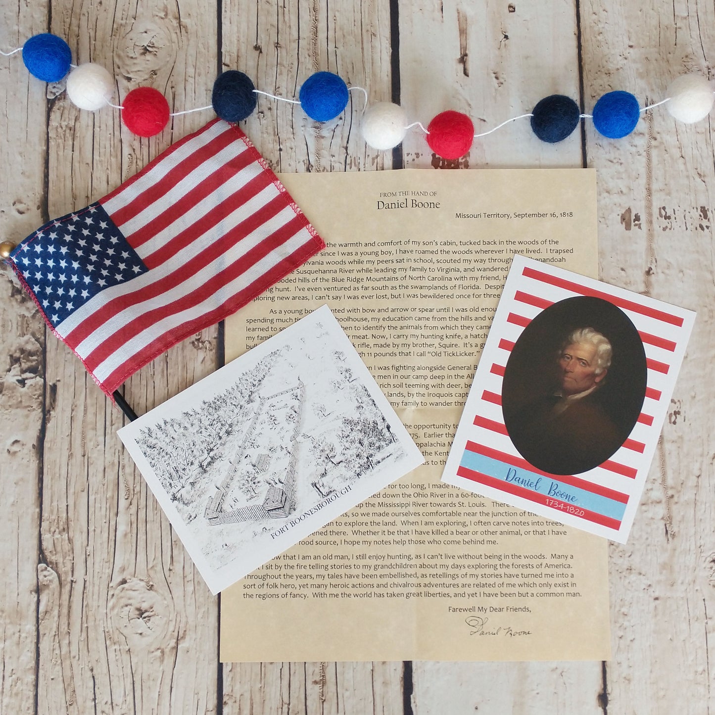 Daniel Boone Unit Study