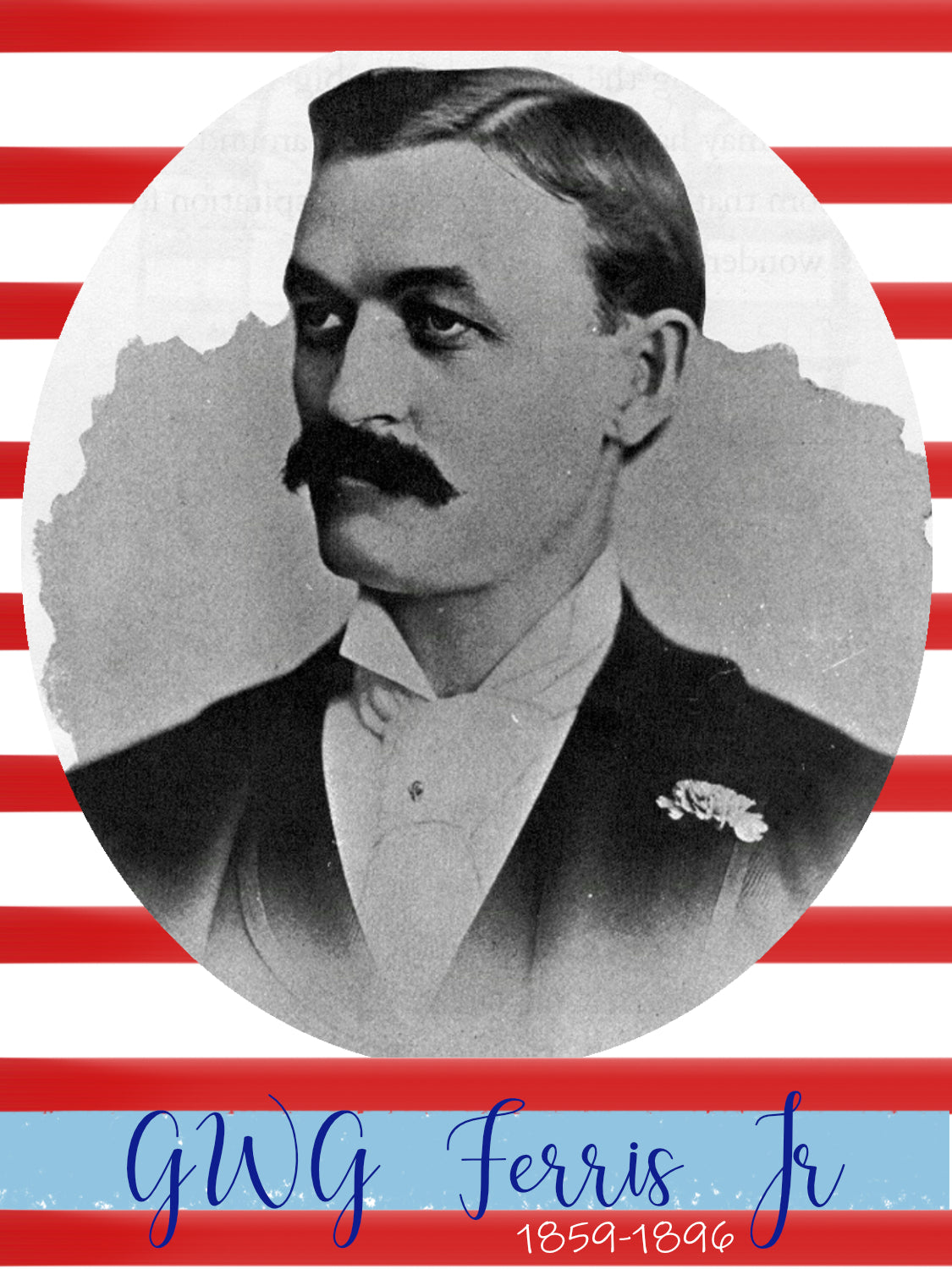 George Washington Gale Ferris Jr Photo Card