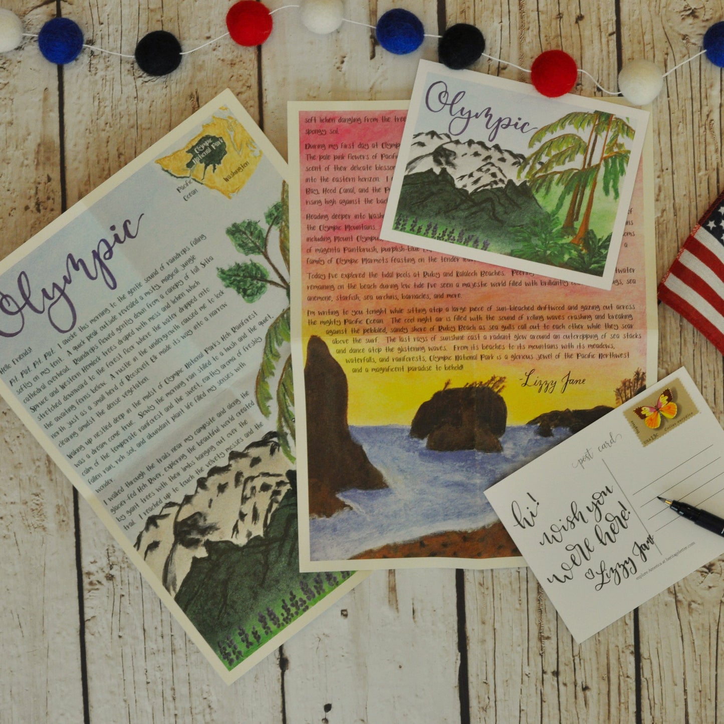 Olympic National Park Letter