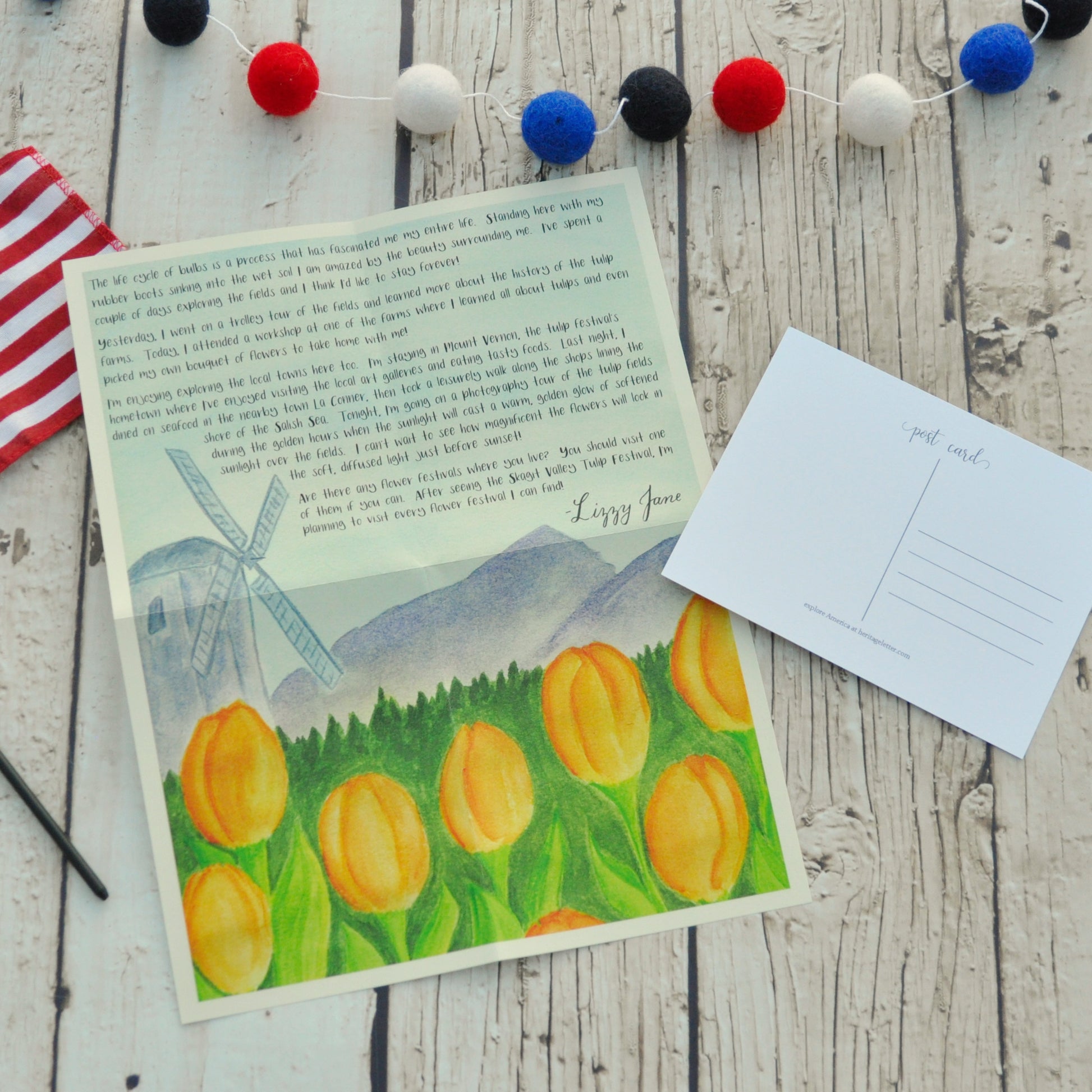 Skagit Valley Tulip Festival Letter