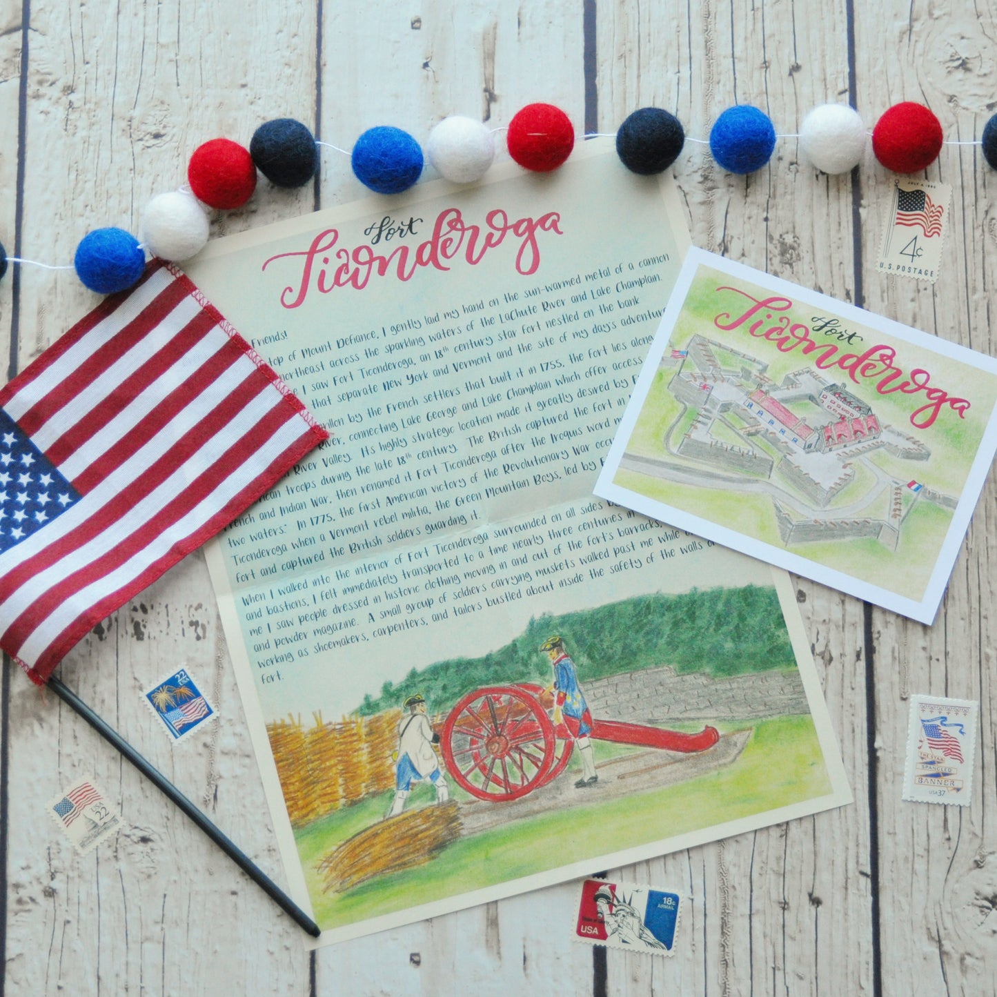 Fort Ticonderoga American Heritage Adventure Letter