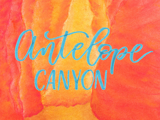 Antelope Canyon: the place where water runs through rocks