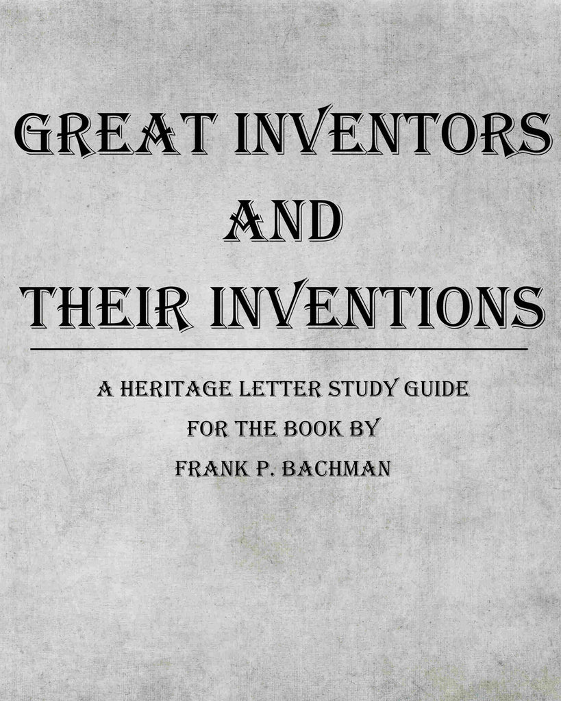 Great Inventors and Their Inventions Video Companion & Study Guide