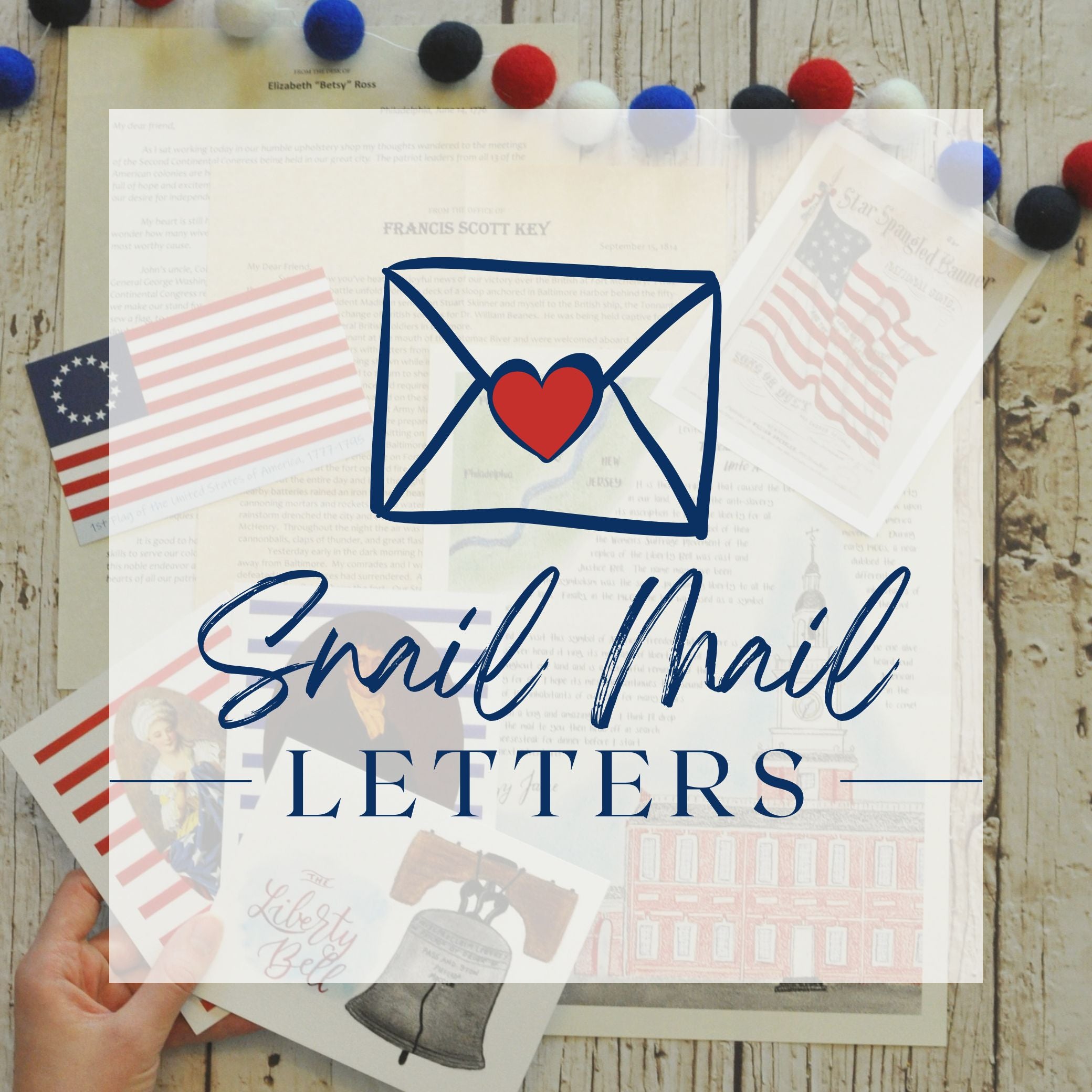 Snail Mail Examples Patriotic Snail Mail – Heritage Letter