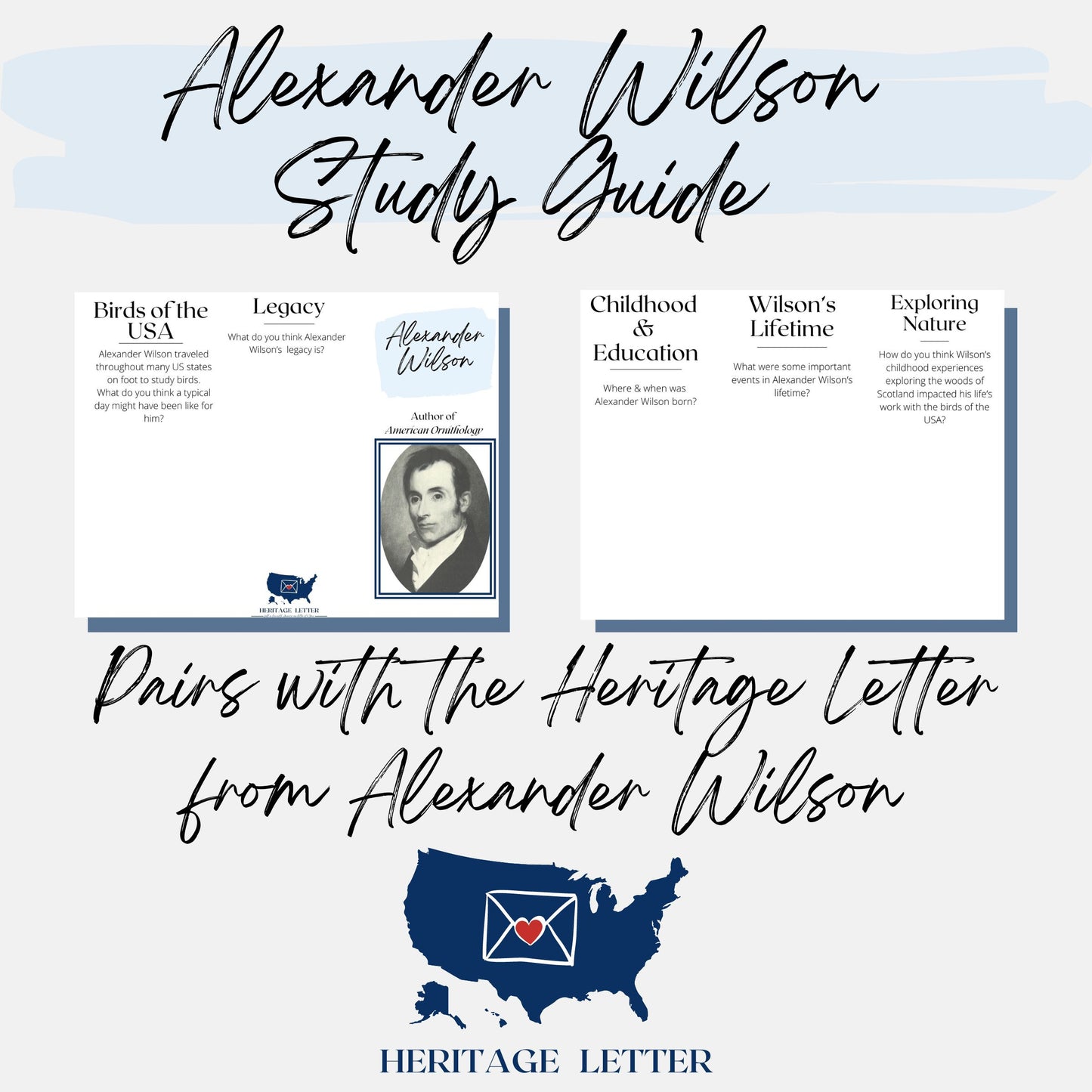 Alexander Wilson Study Guide