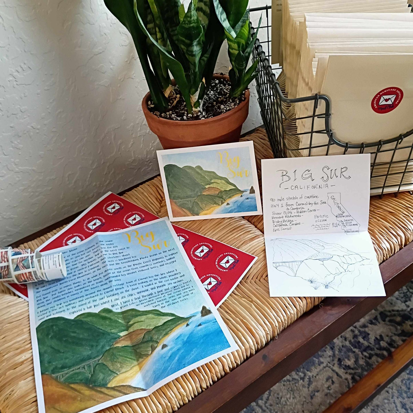 Big Sur California Adventure Letter