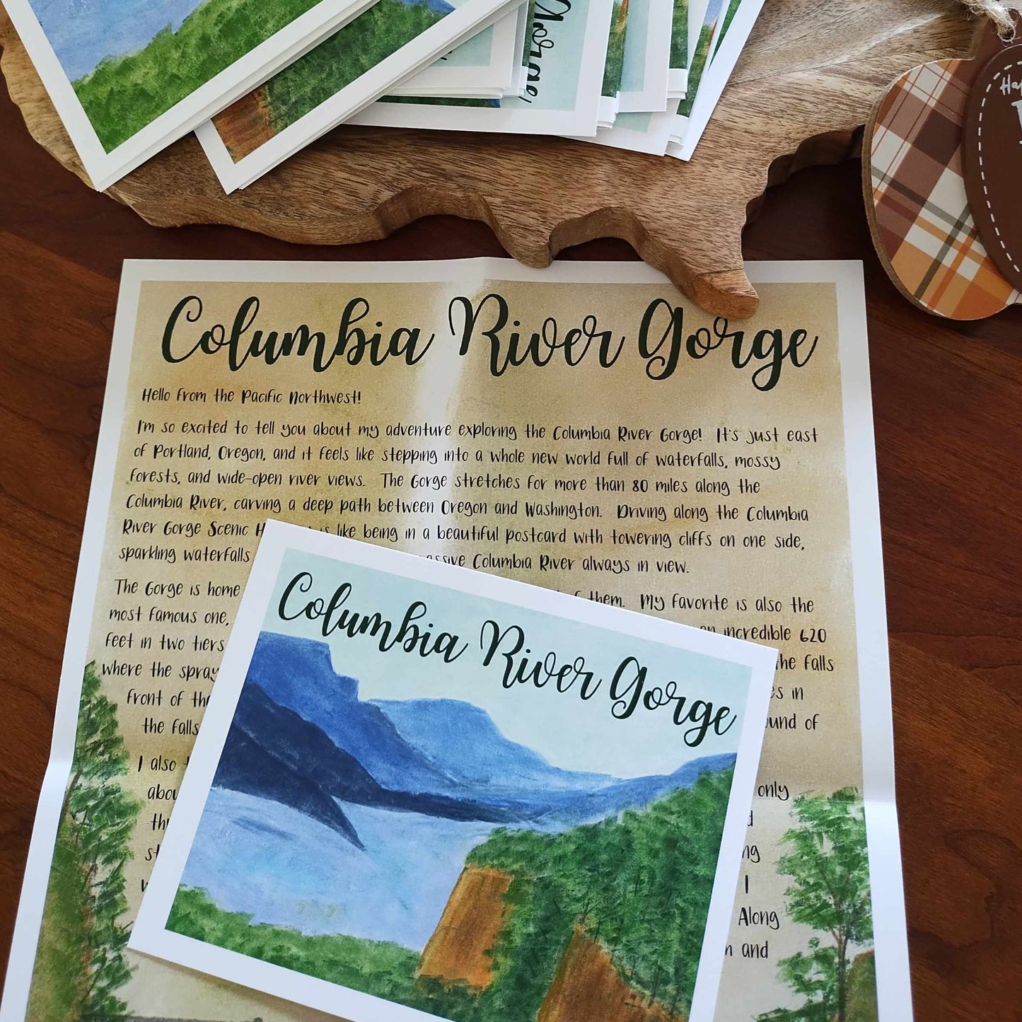 Columbia River Gorge Adventure Letter