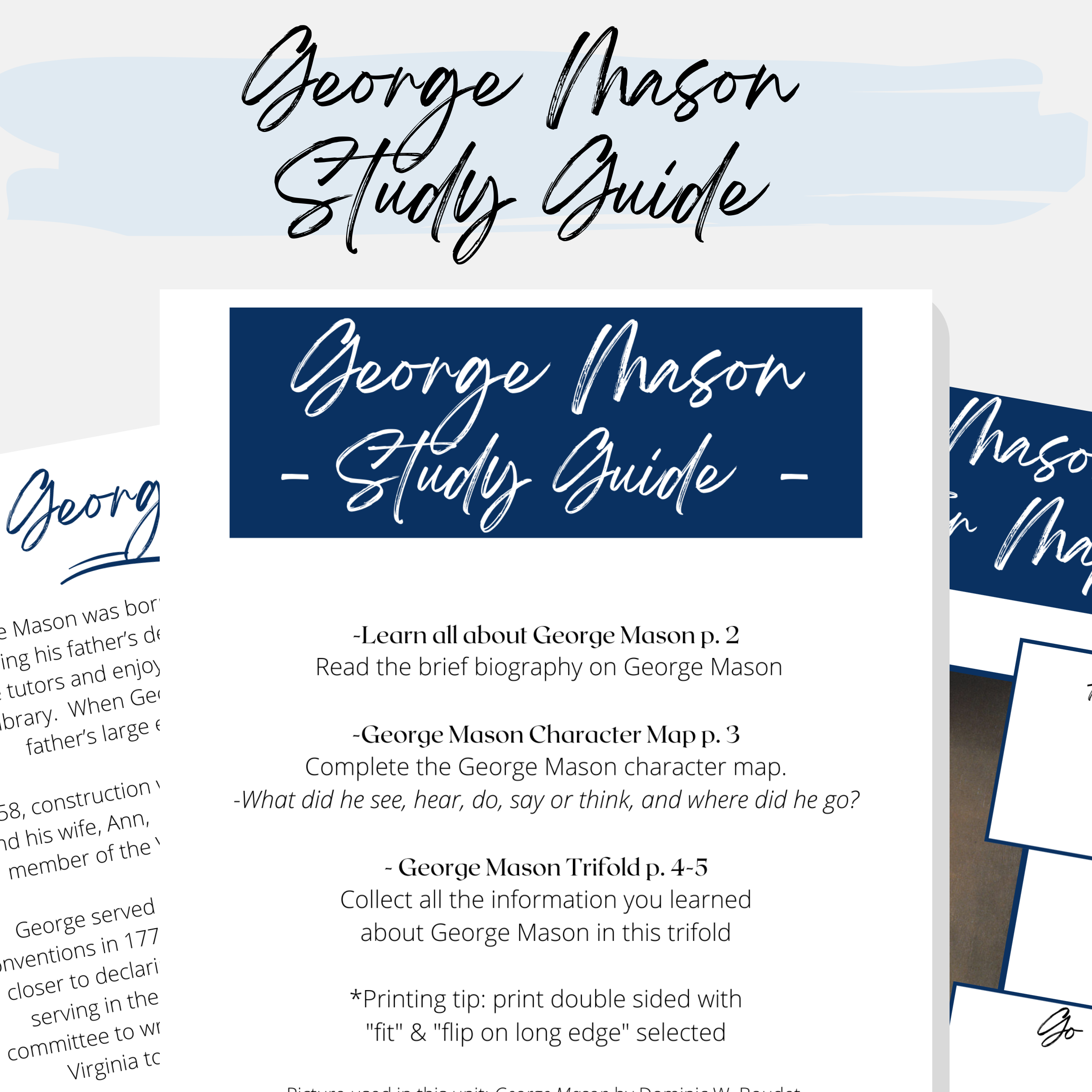 George Mason Unit Study