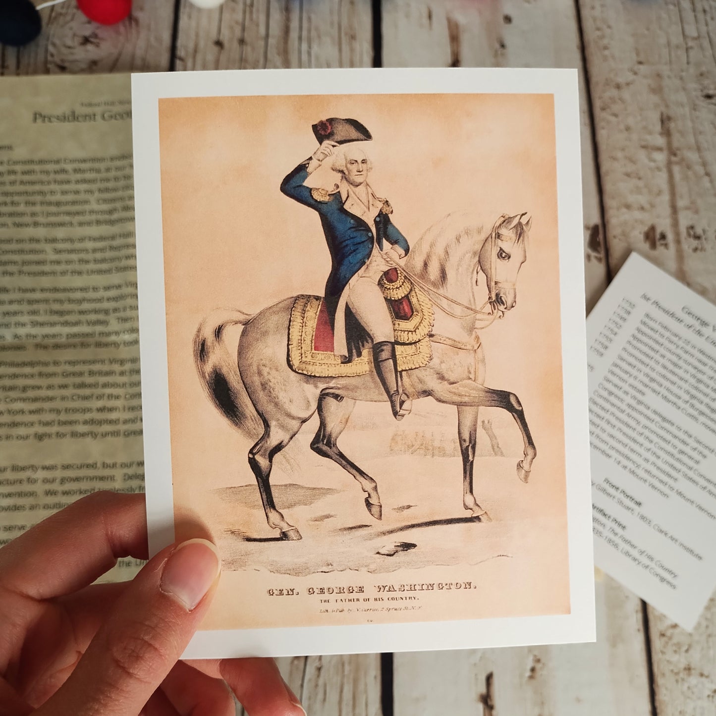 George Washington Letter: Digital Download