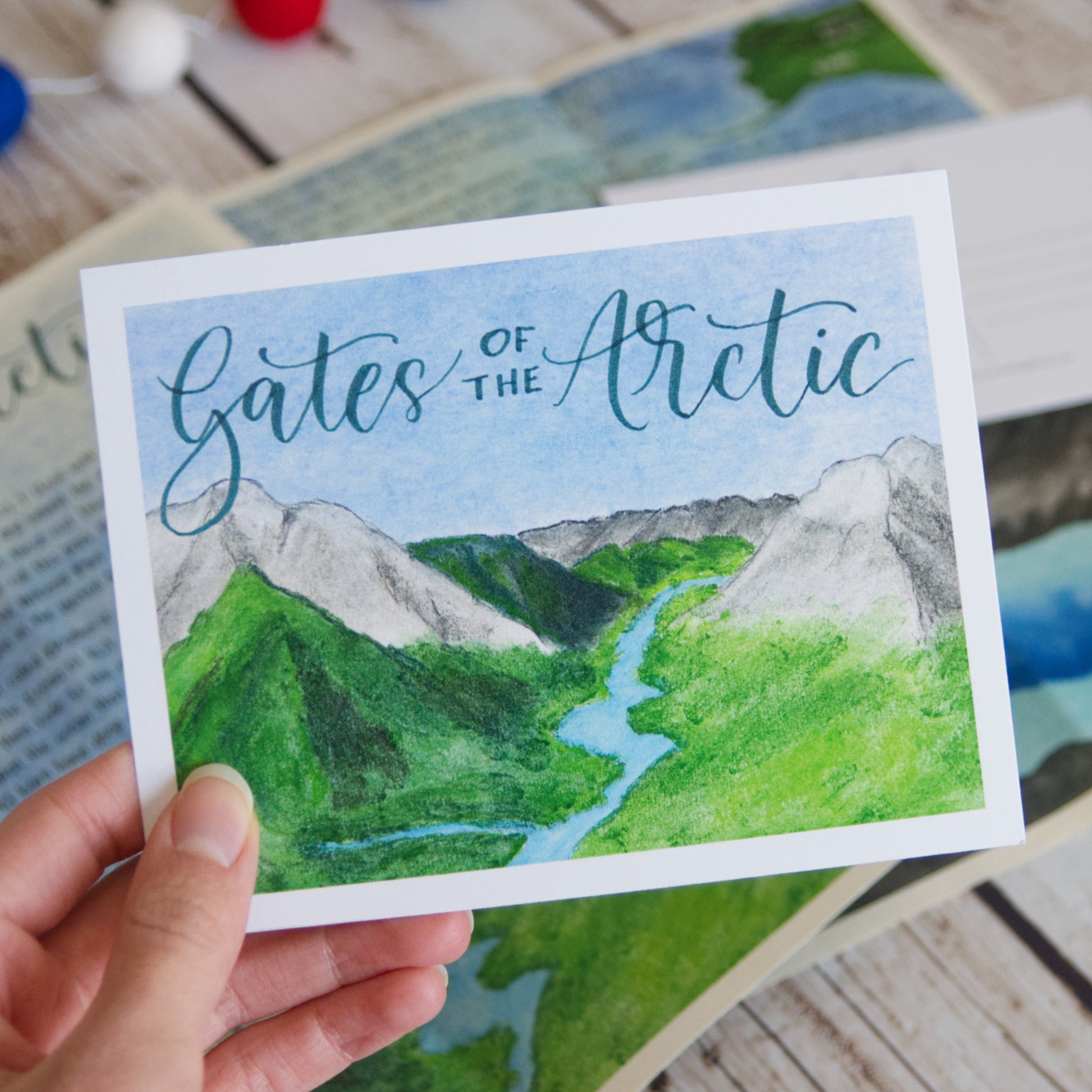 Gates of the Arctic National Park Postcard