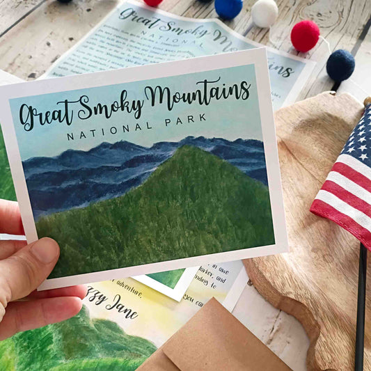 Great Smoky Mountains National Park Adventure Letter