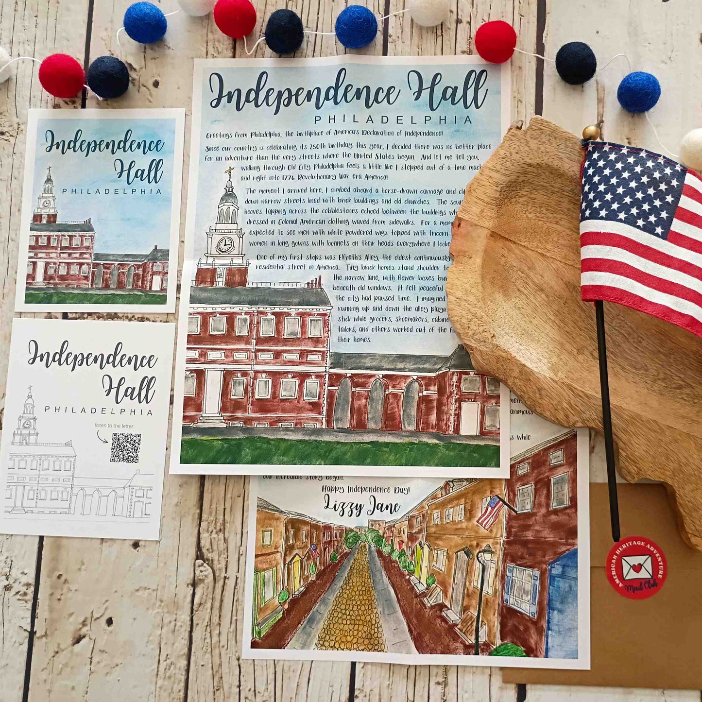 Special Edition America 250 American Heritage Adventure Letter