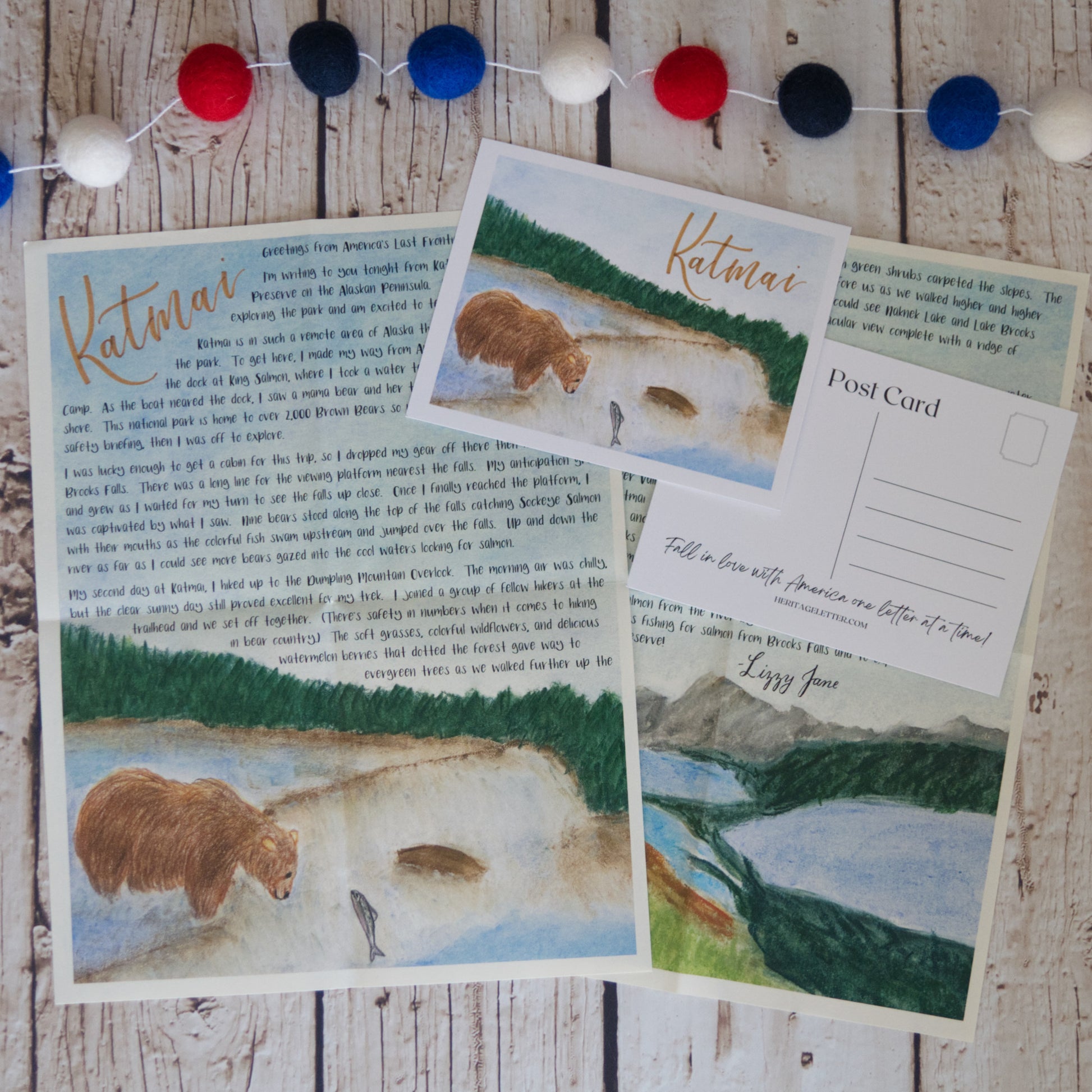 Katmai National Park Adventure Letter