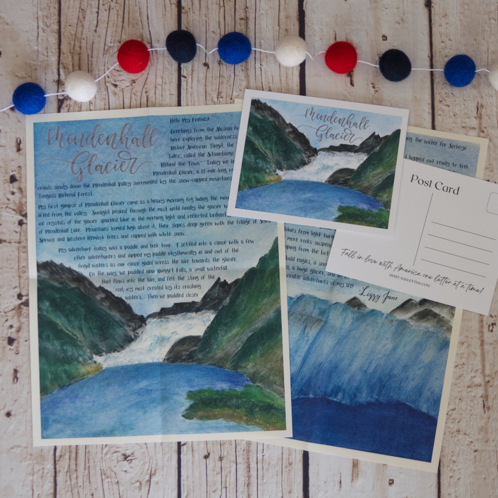 Mendenhall Glacier Adventure Letter