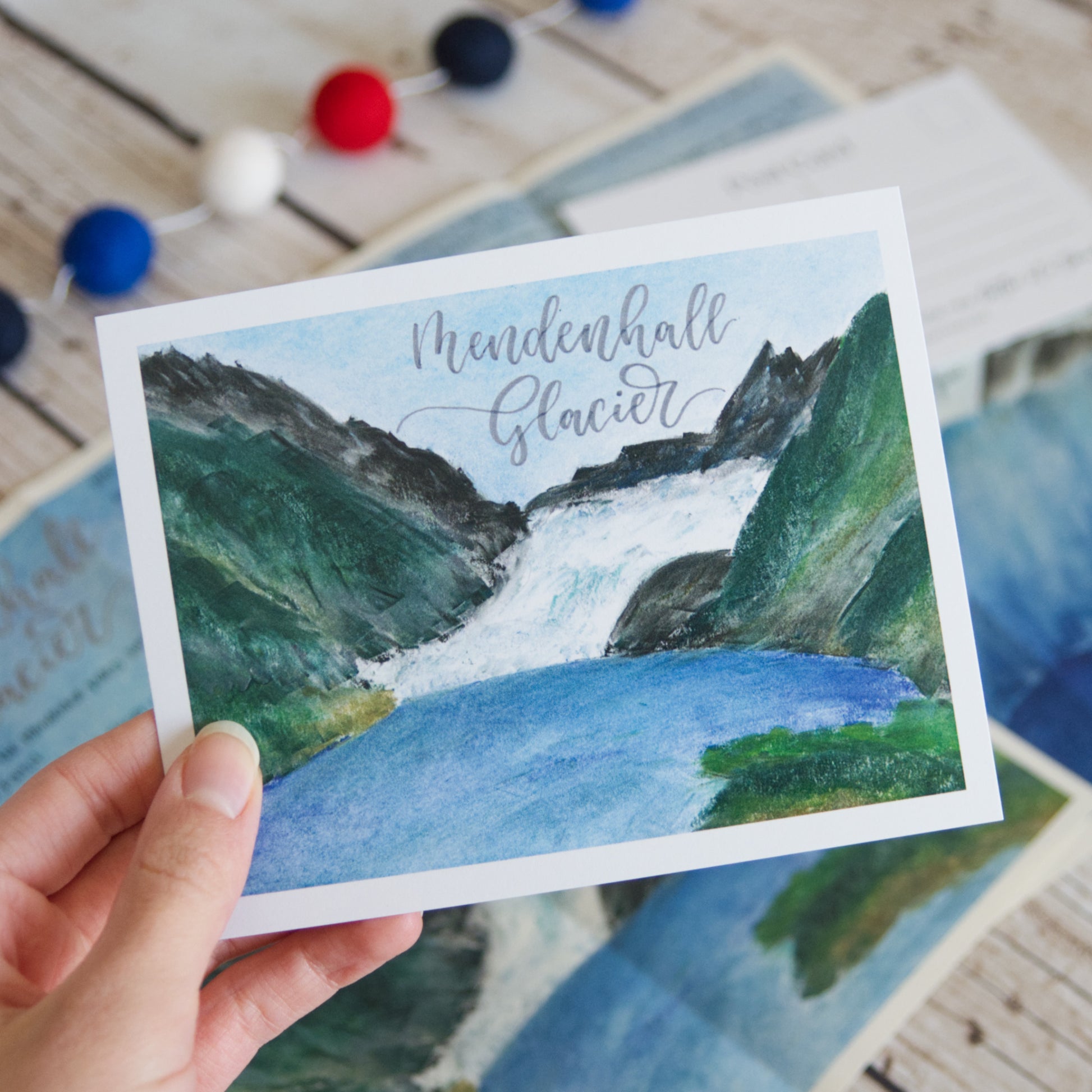 Mendenhall Glacier Postcard