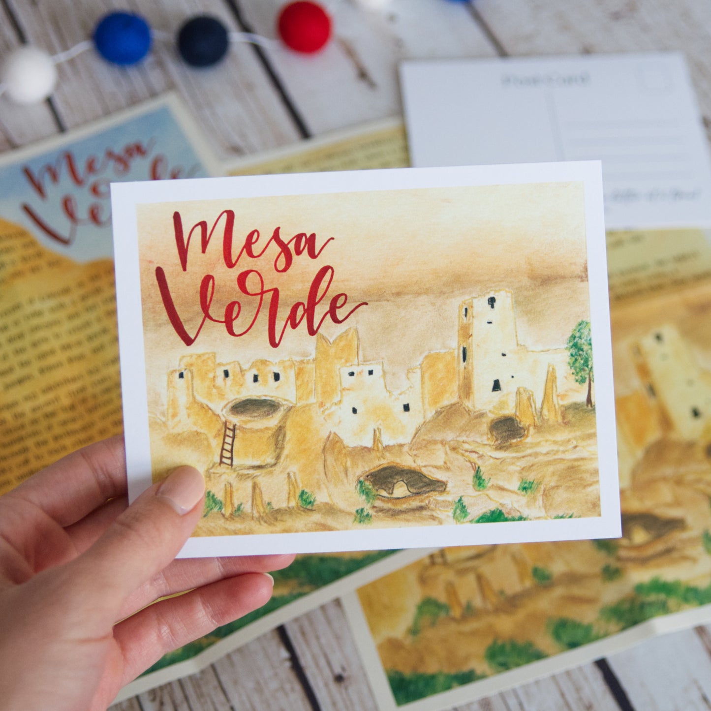 Mesa Verde Postcard for Kids