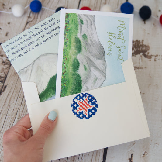 Mount Saint Helens National Forest Adventure Letter