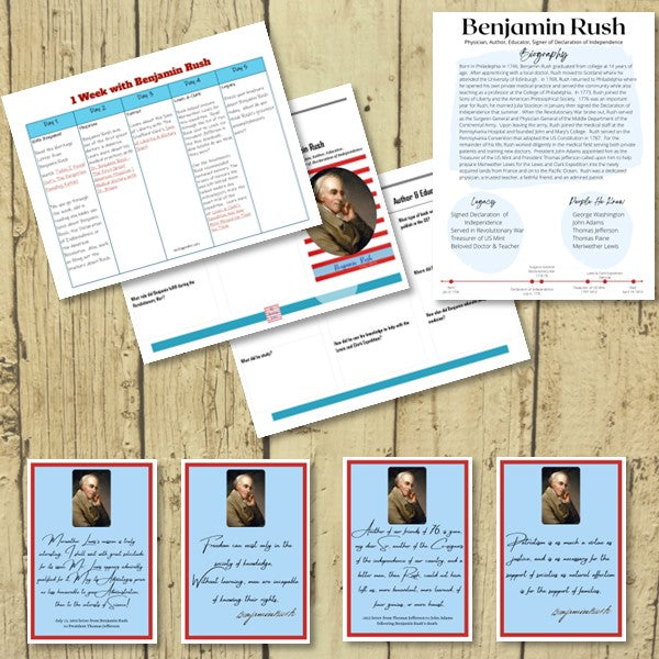 Benjamin Rush Letter: Digital Download