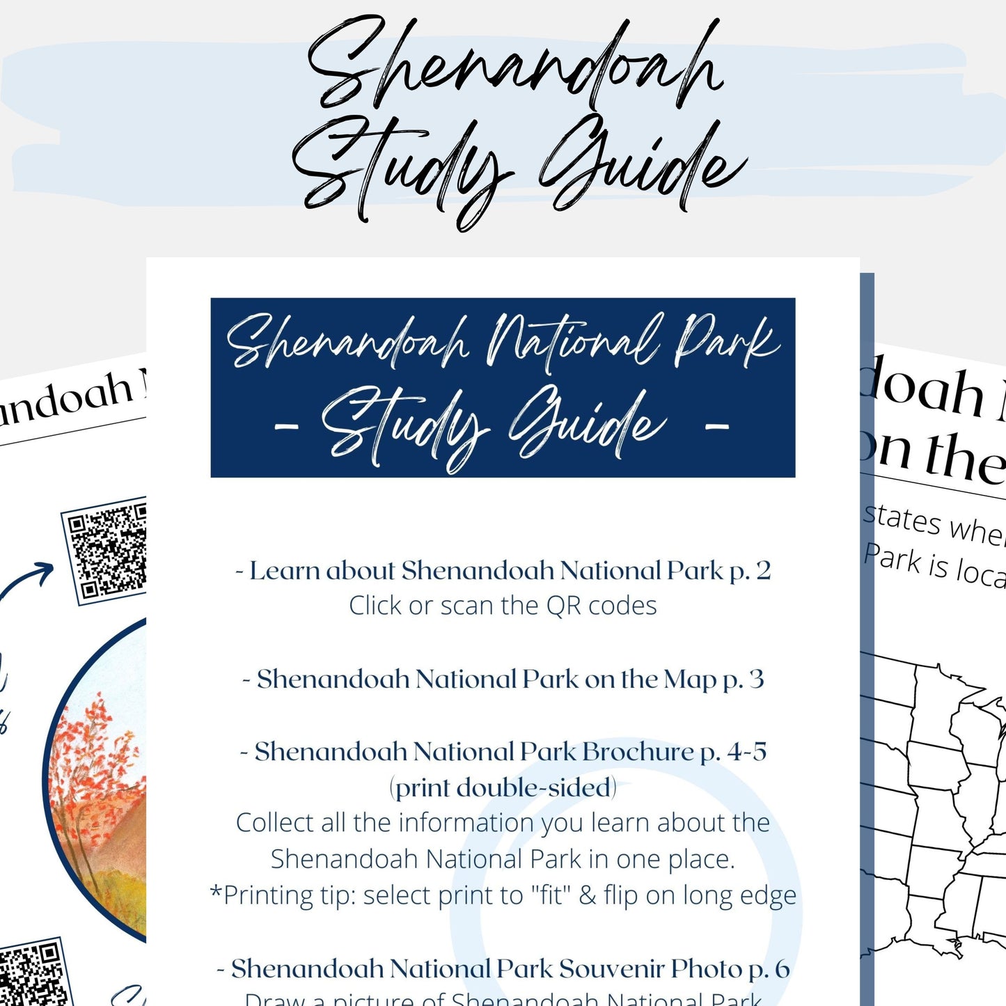 Shenandoah National Park Unit Study