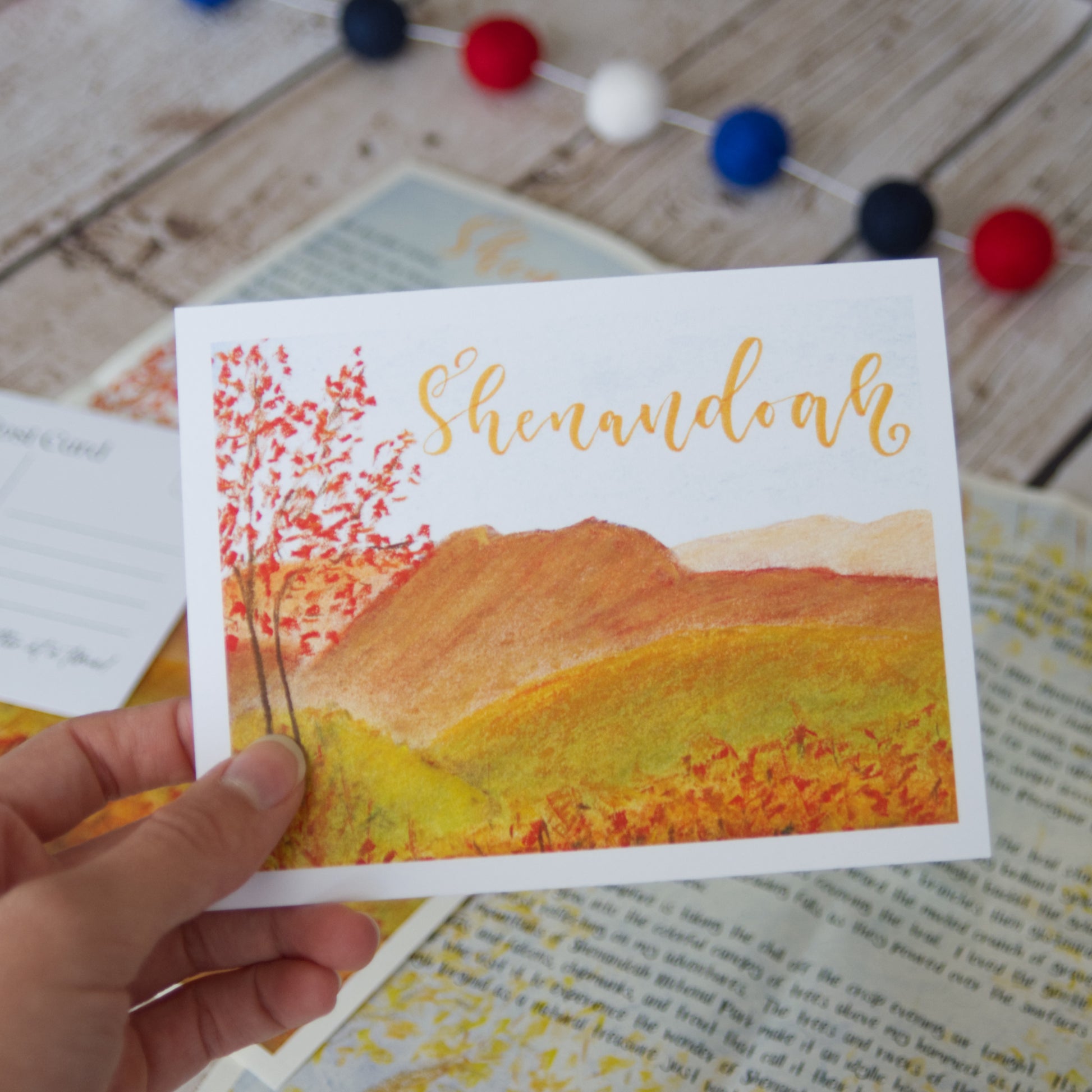 Shenandoah National Park Postcard