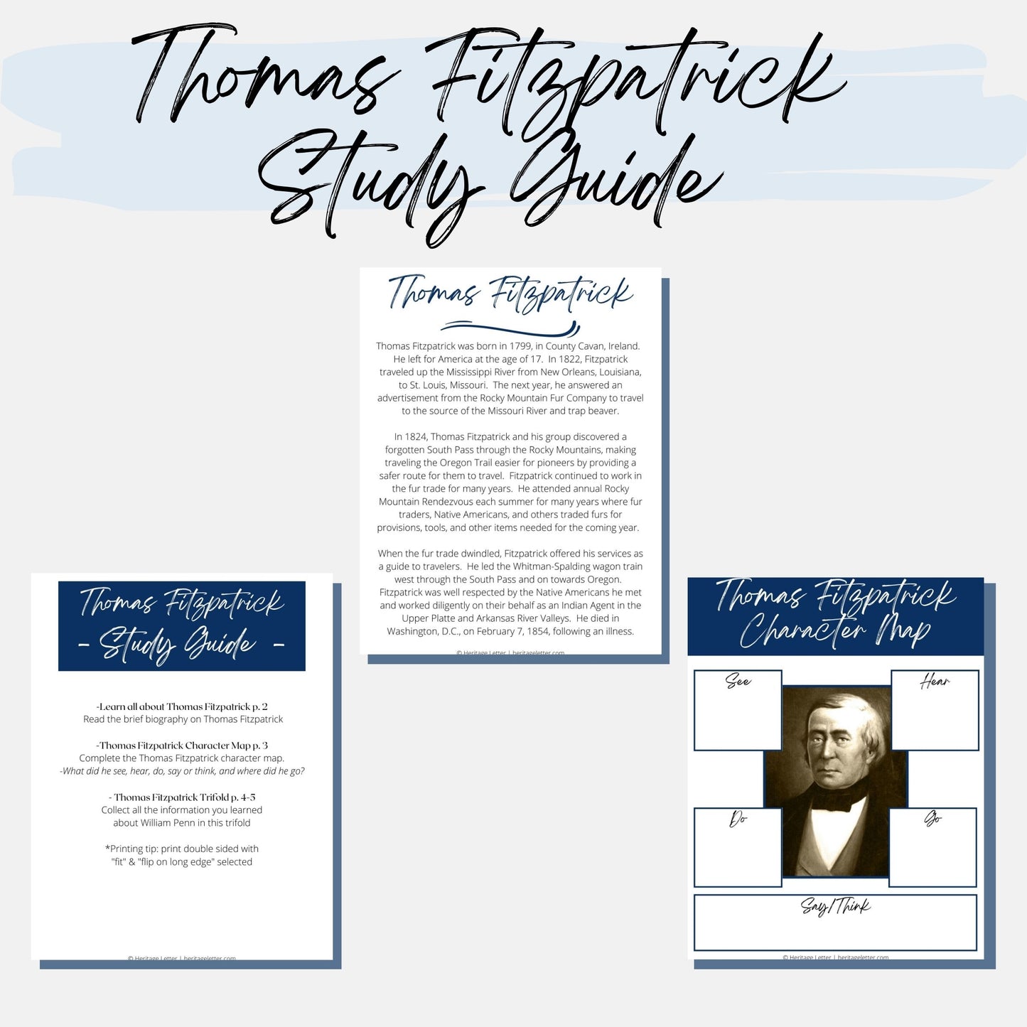 Thomas Fitzpatrick Study Guide