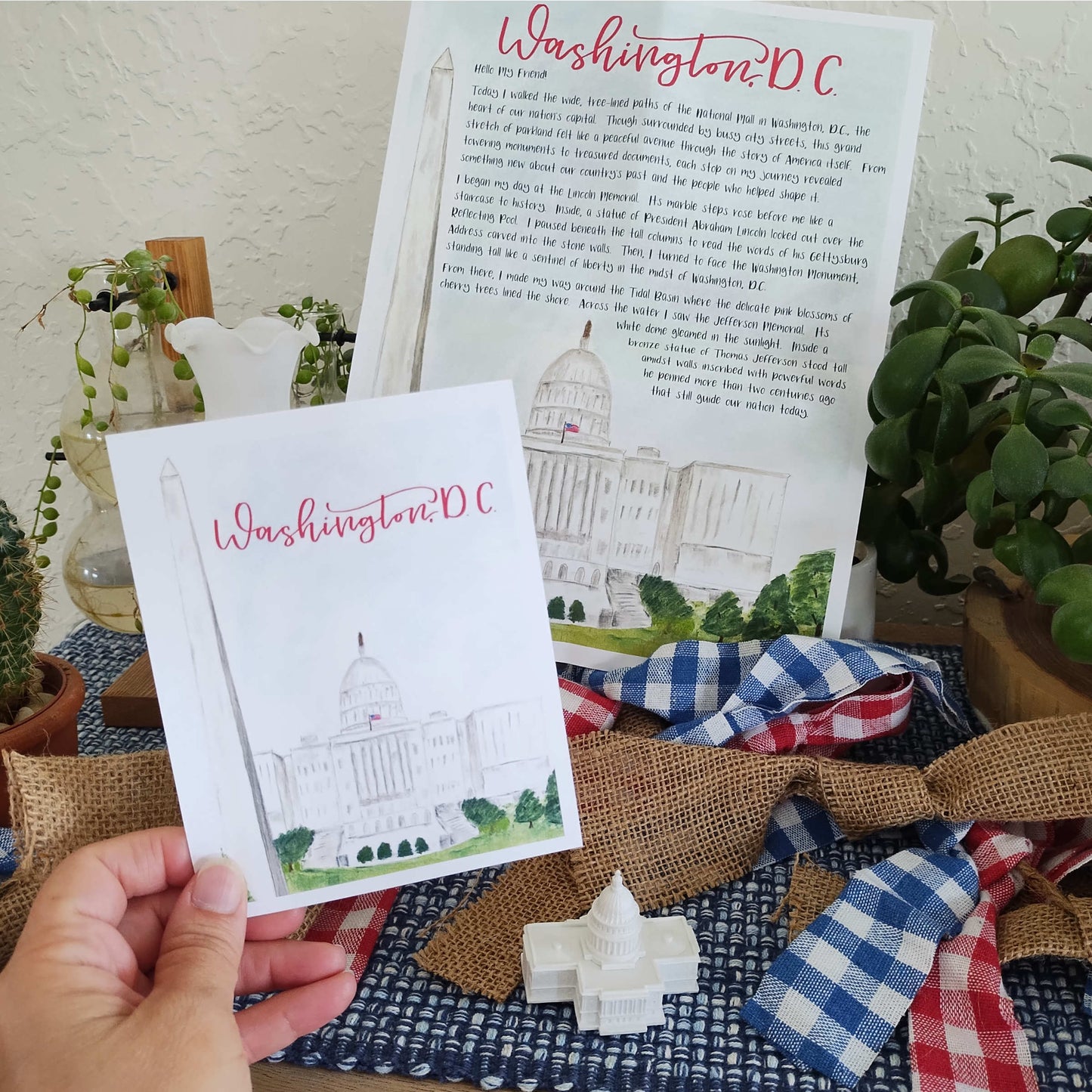 Washington DC Letter