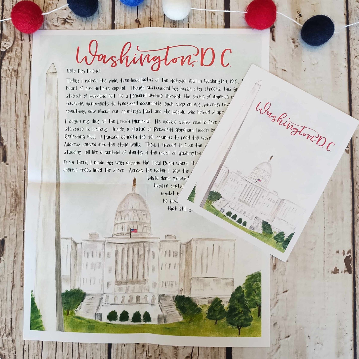Washington DC Letter