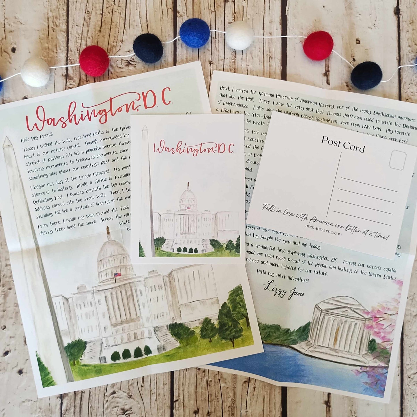 Washington DC Letter