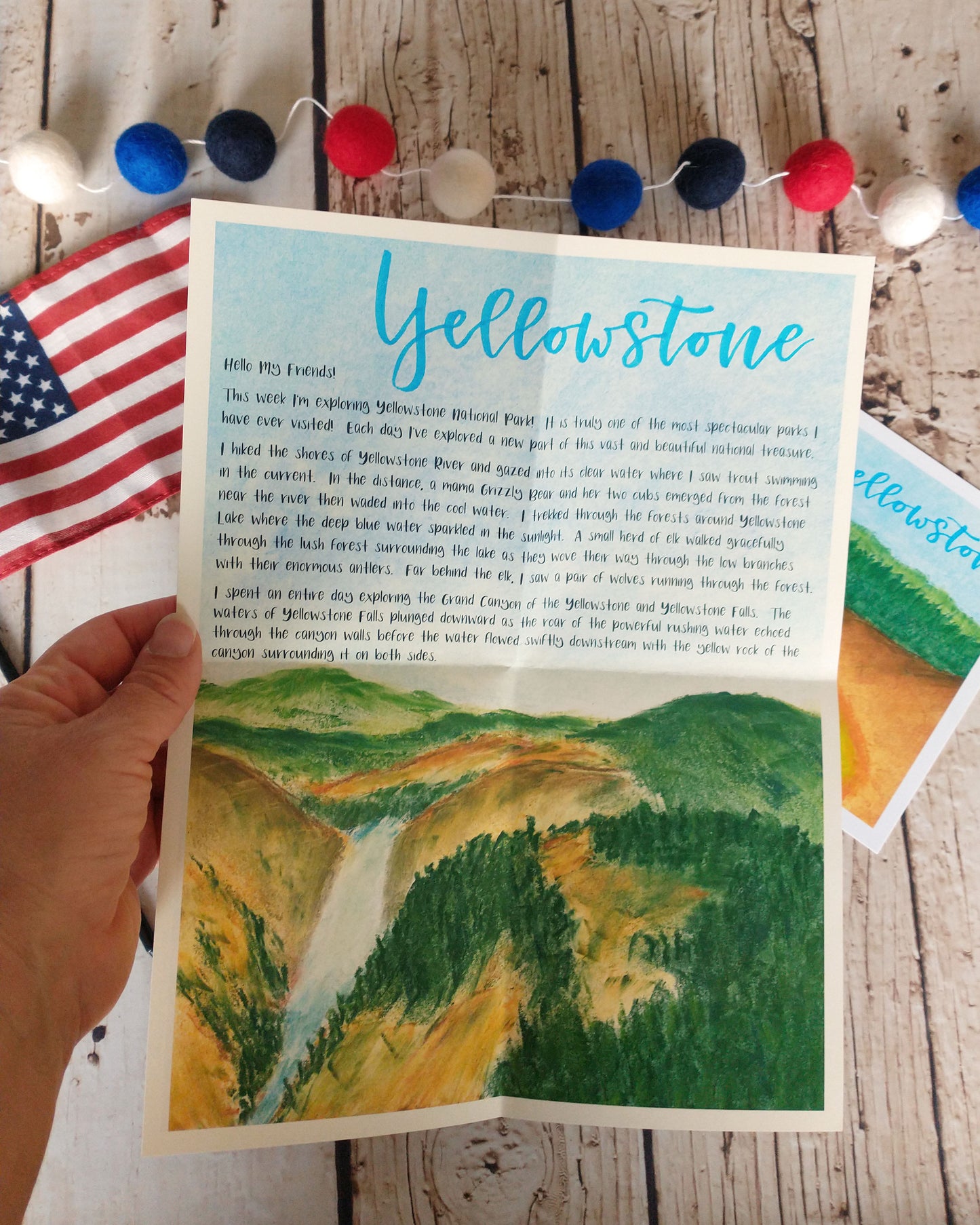 Yellowstone National Park Lesson