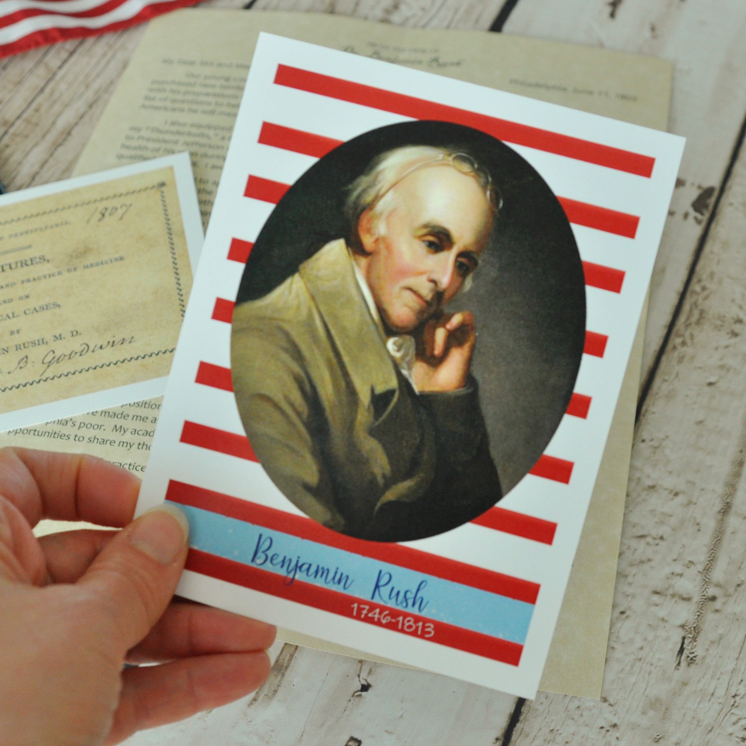 Real Rush Enotes Letters Benjamin Rush Letter: Digital Download – Heritage Letter