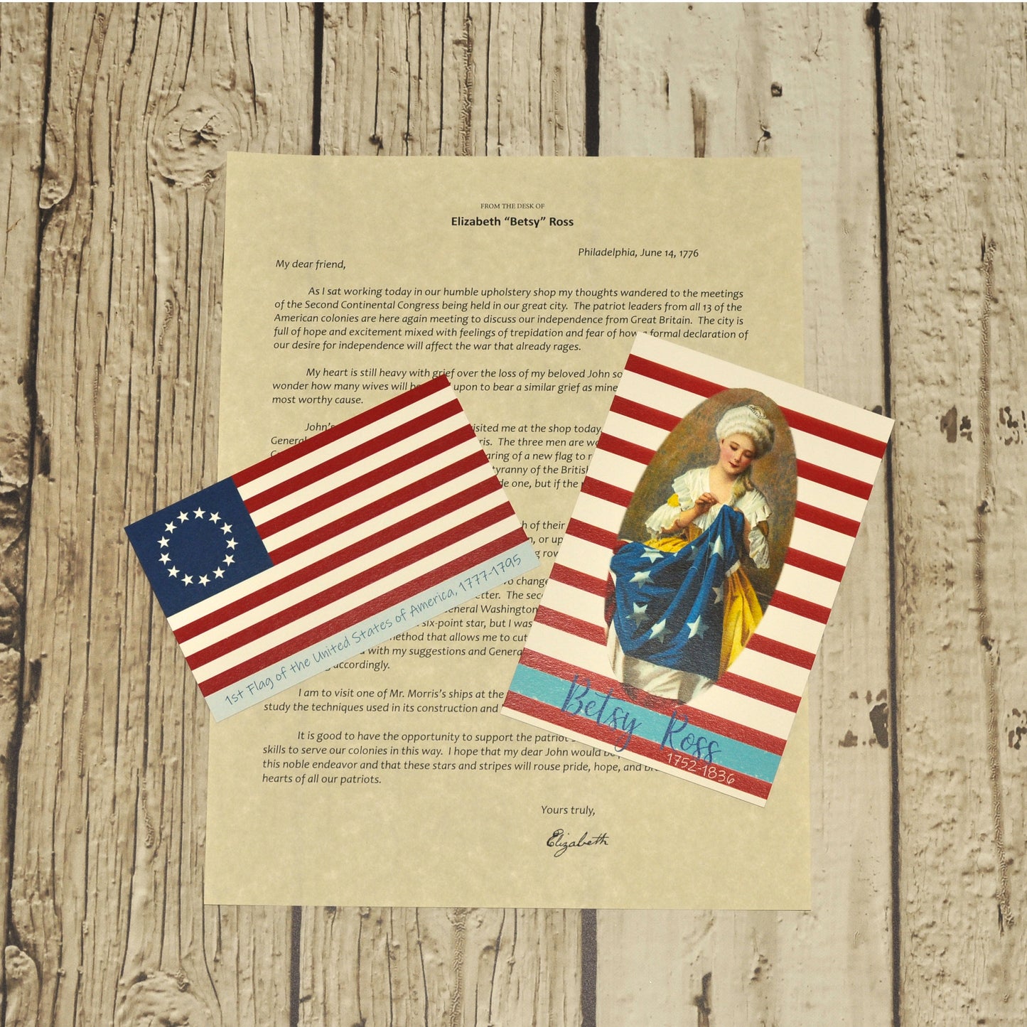 Betsy Ross Heritage Letter