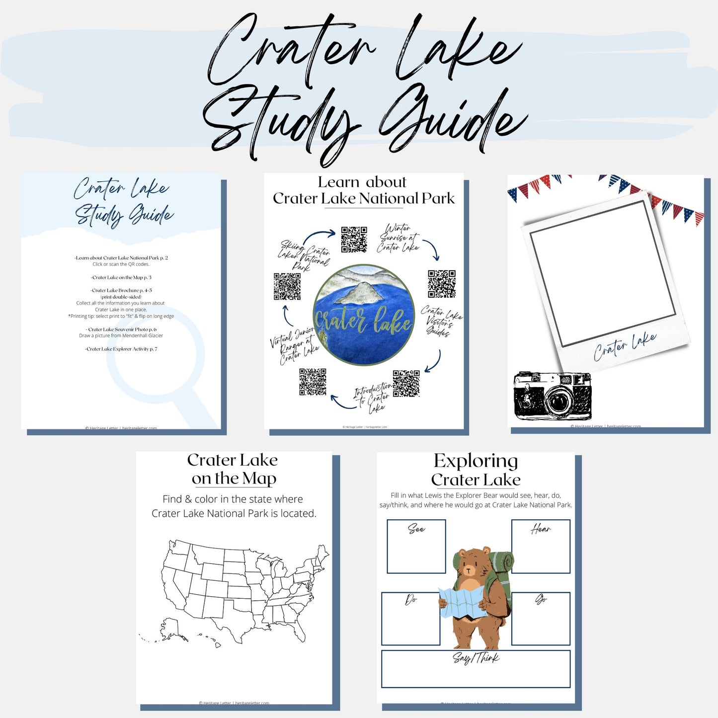 Crater Lake Study Guide